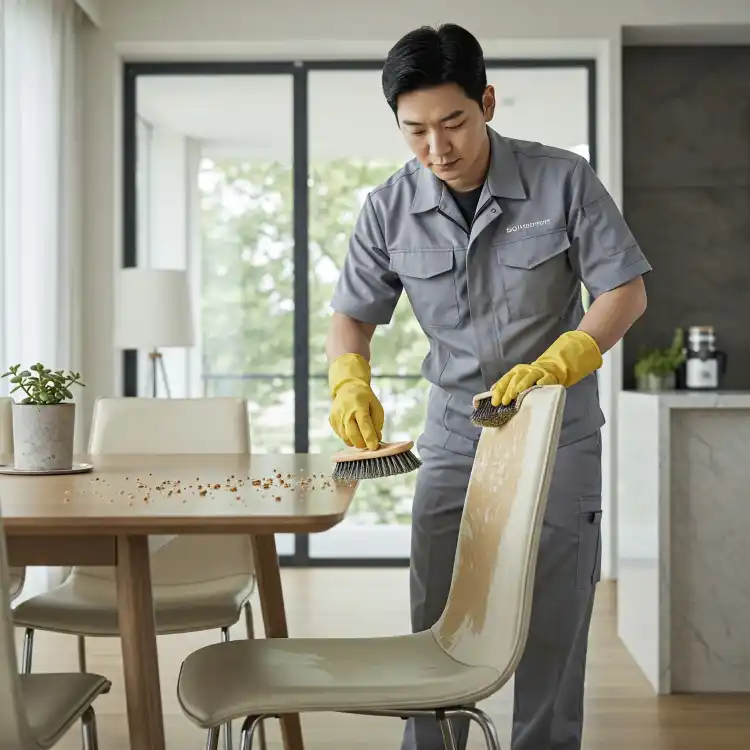 강릉🏡 쾌적한 욕실 청소✨ 곰팡이 물때 완벽 제거 비법!